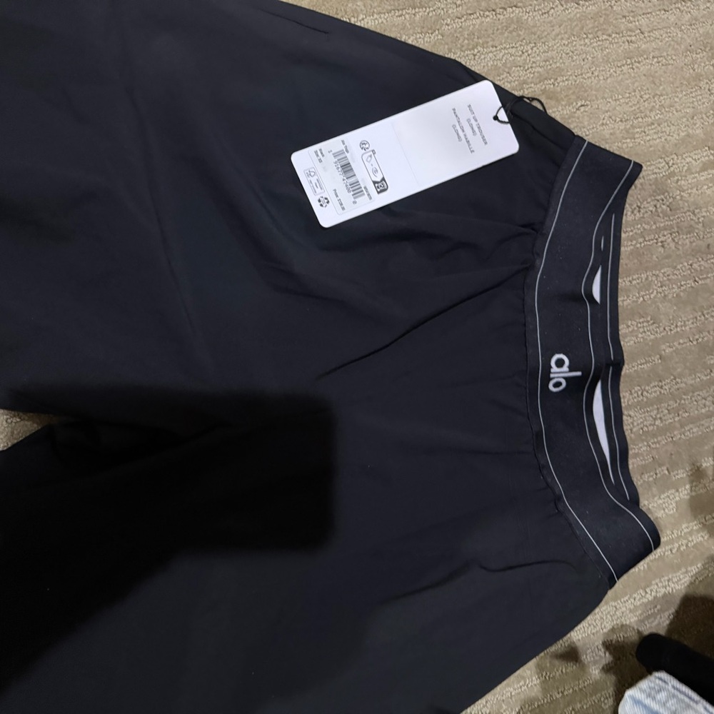 ALO Yoga Black Suit Up Trouser